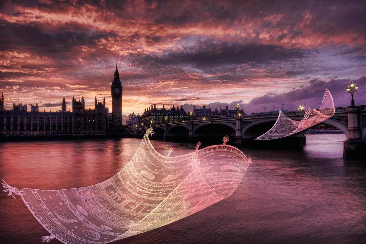 London Wonderland Surrealist Urban Landscapes By Nico Goodden And Cecile Vidican Startups Geek